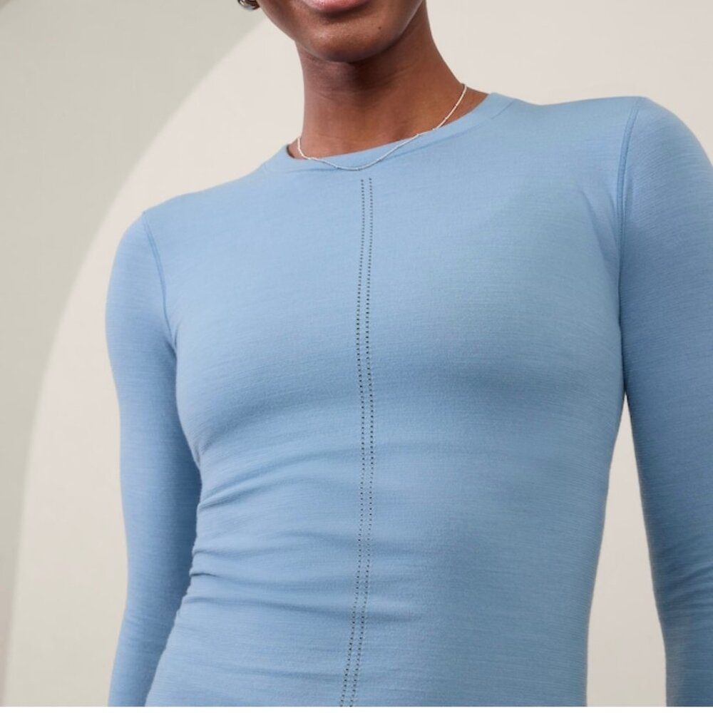 Athleta Ascent Seamless Top Size Large